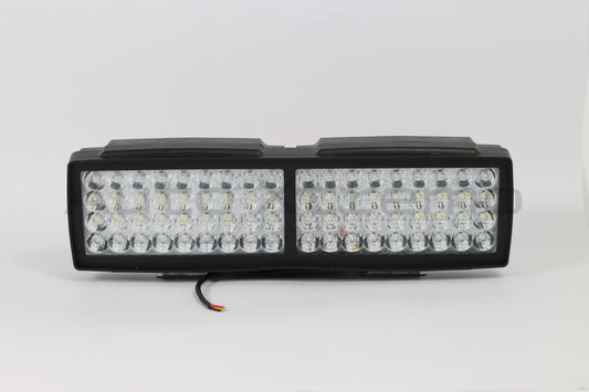 FARO 72 LEDS PARA MOTO FIJO ESTROBO RGB 12V CARCAZA ABS