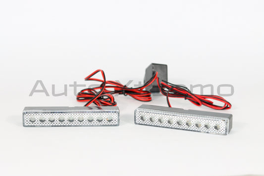 PAR DE ESTROBOS 9 LED TIPO CODIGO